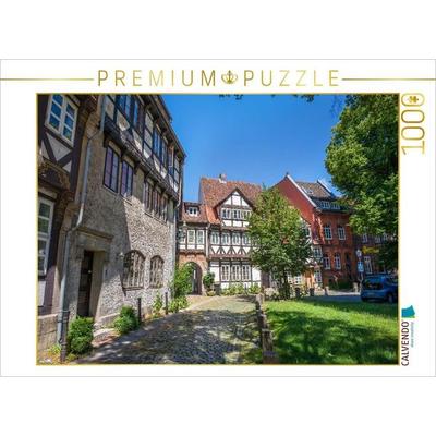 CALVENDO Puzzle Braunschweig - Hinter der Magnikirche | 1000 Teile Lege-Größe 64x48cm Foto-Puzzle für glückliche Stunden