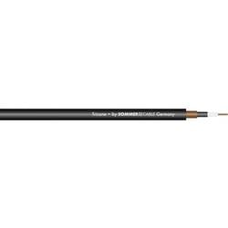 Sommer Cable 300-0021 Instrumentenkabel 1 x 0.22 mm² + 1 x 0.22 mm² Schwarz Meterware