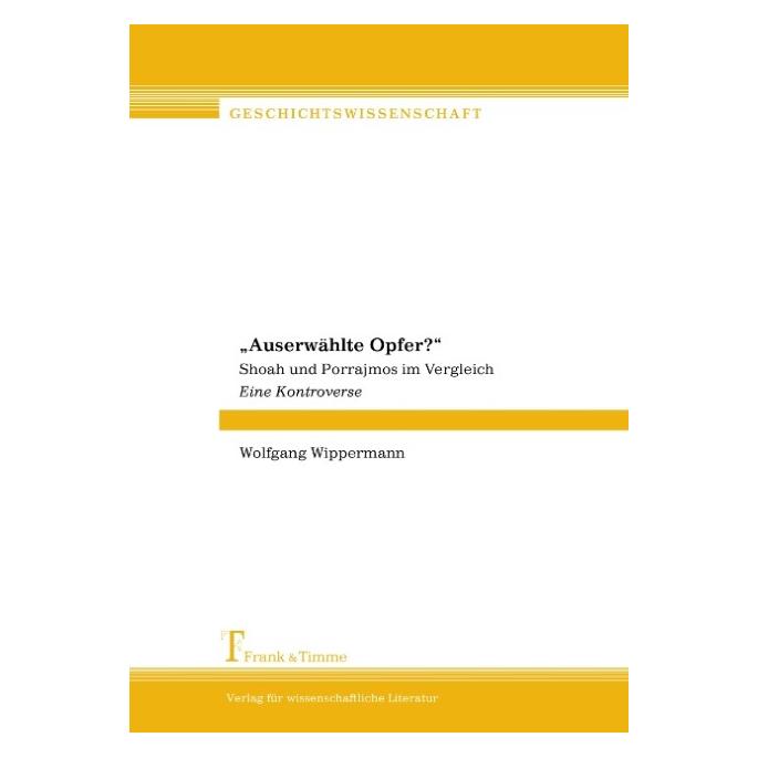 Frank & Timme 'Auserwählte Opfer?' (Deutsch, Softcover, Wolfgang Wippermann) (55188450)
