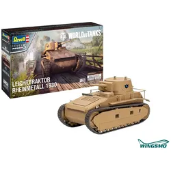 Revell Militär World of Tanks Leichttraktor Rheinmetall 1930 03506