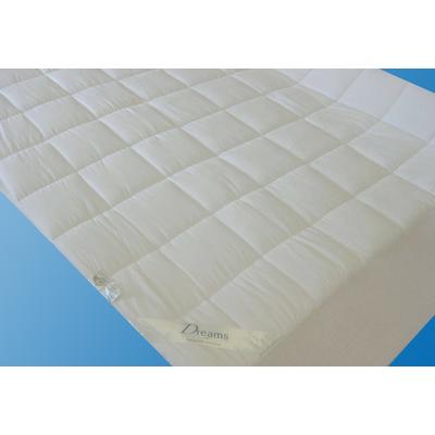 Matratzenauflage DREAMS "Unterbett Superflausch", weiß, B:95cm L:200cm, Bezug: 100% Polyester, Matratzenzubehör