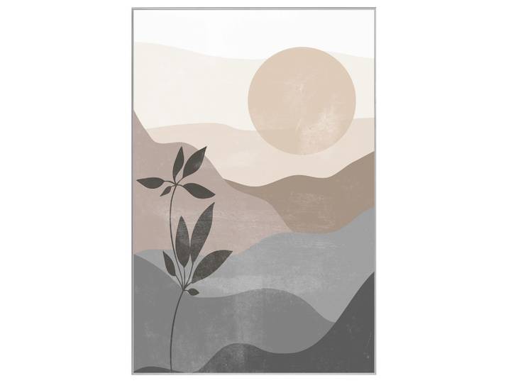 Bild mit Rahmen Nature Sun image LAND