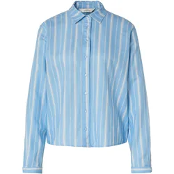 Tchibo - Leinenbluse - Damen - Gr. 36 - hellblau