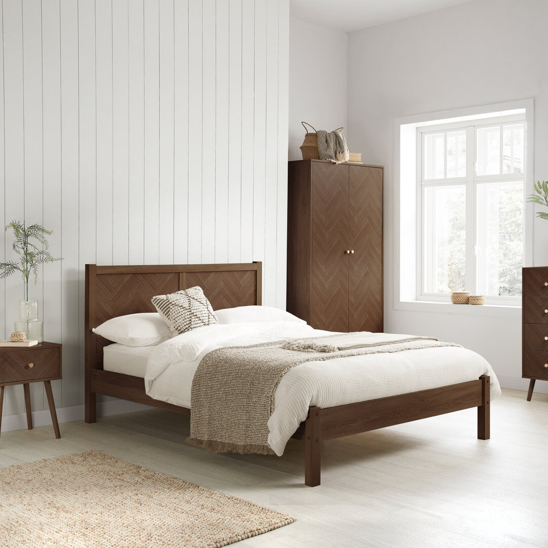Norden Home Mardell Bed Frame Walnut Double (4'6)
