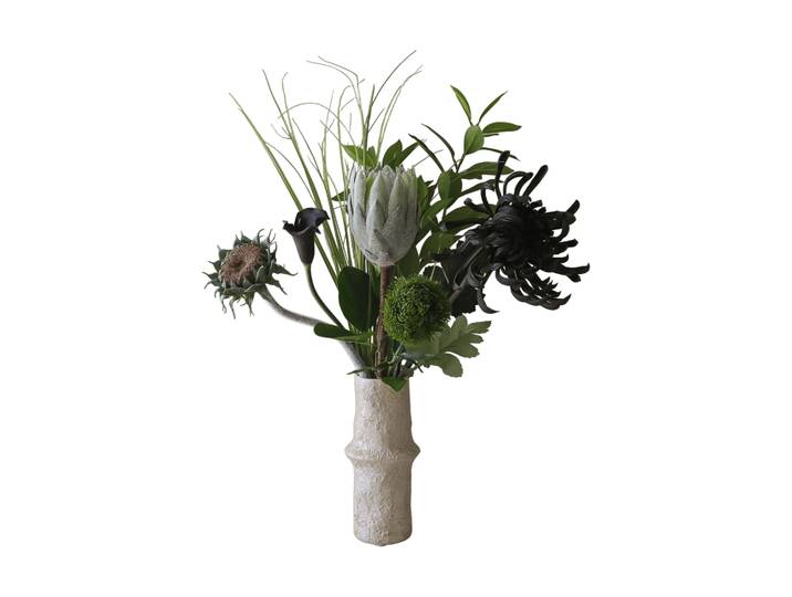 Botané Bouquet artificiel Midnight Wilderness Protée royale-chrysanthème-calla-œillet, 78 cm, 7 pièces