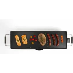 Livoo Teppanyaki-Grillplatte, Grill 70 cm, Tischgrill, Schwarz