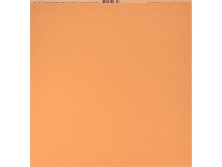 Bazzill Basics Paper 25 ScrapBooking Sheets Canvas Textuur, Abrikoos