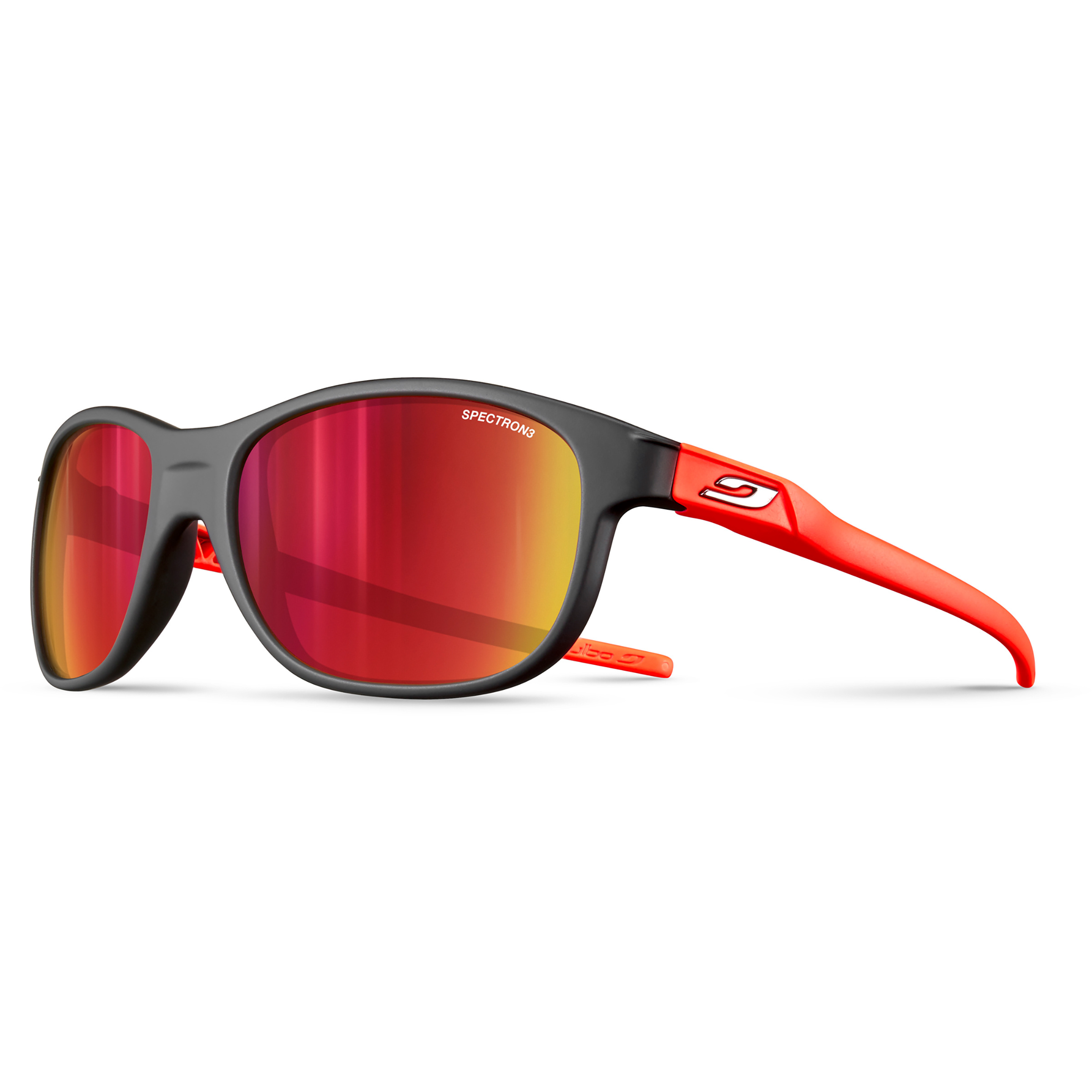 Julbo Arcade Spectron 3 Sonnenbrille Kinder Sonnenbrillen rot Größe S | 6-10 Jahre Rennrad | Laufen | Trailrunning