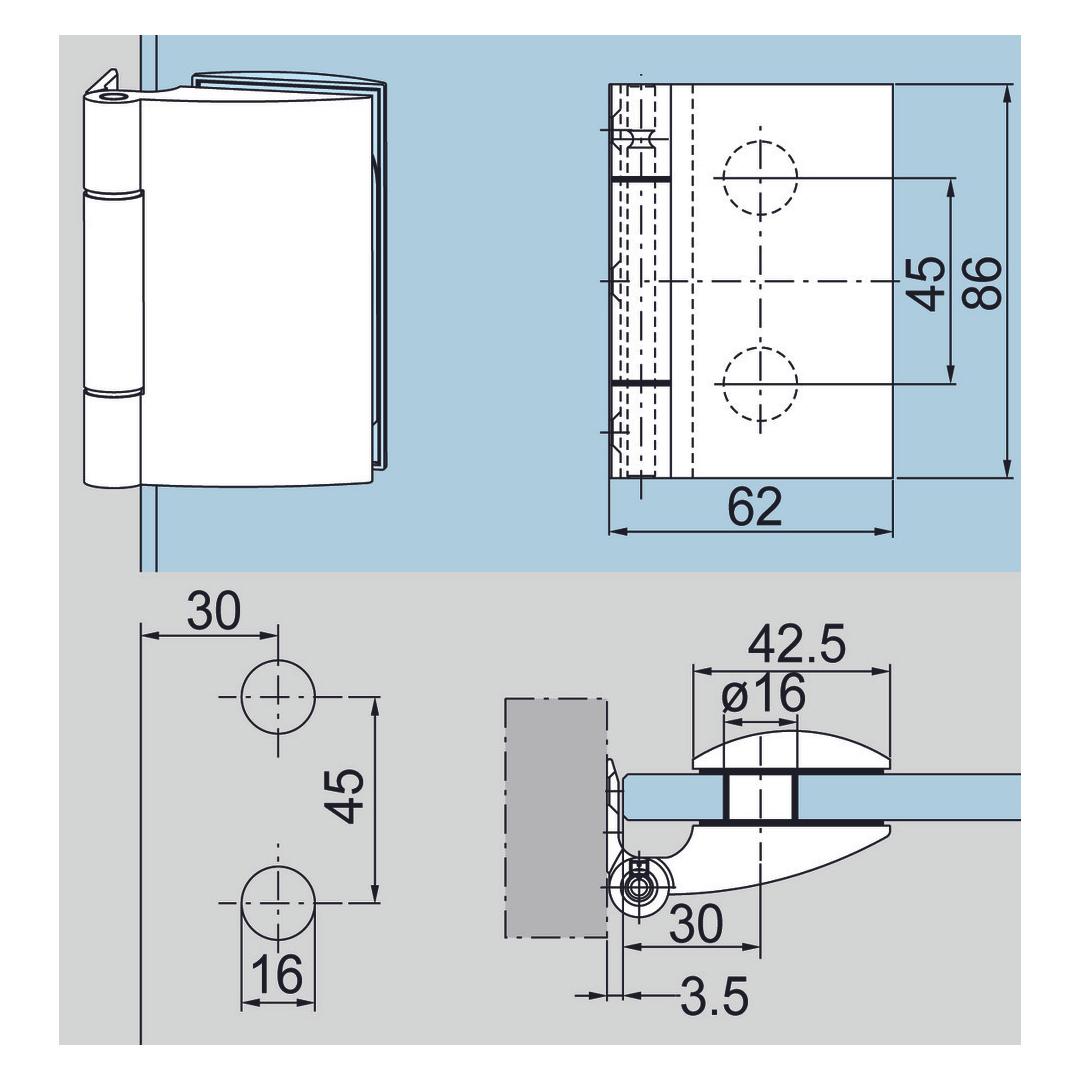 Dormakaba Glastürband Studio Arcos (82545111499)