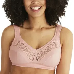 Swegmark BH Cotton Star Soft Bra Hellrosa Baumwolle A 100 Damen