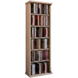 VCM CD/DVD-Turm VETRO - B/H/T ca. 31.00x91.50x18.00