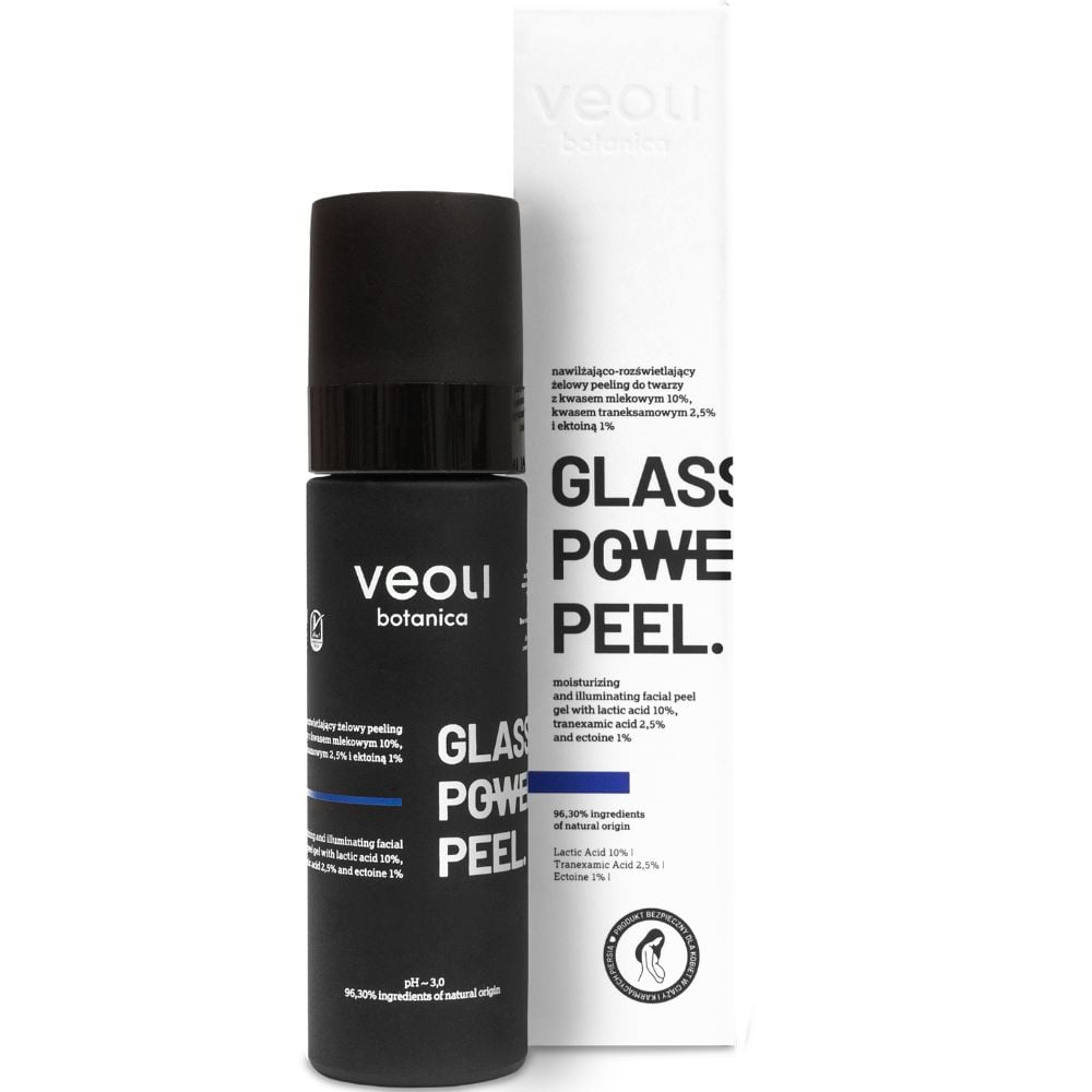 Veoli Botanica Glass Skin Power Peel Facial Gel 30mL