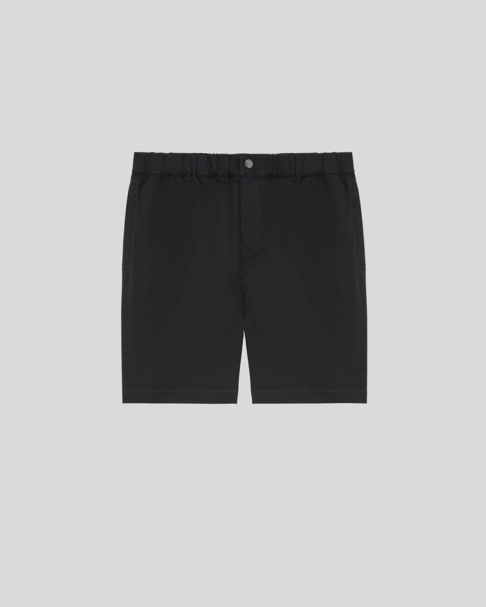 Baumwollmischung Twill-Shorts