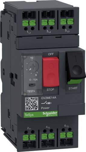 Schneider Electric GV2ME14A Motorschutzrelais 1 St. Einstellbereich (Strom): 6 - 10A