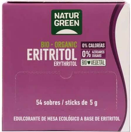 NATURGREEN Eritritol Bio Sticks 54x5g