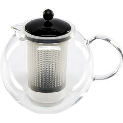 bodum ASSAM F/PLST 1.5 Liter Teebereiter Transparent, Schwarz 1833-01