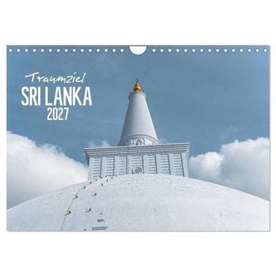 Traumziel Sri Lanka (Wandkalender 2027 DIN A4 quer), CALVENDO Monatskalender