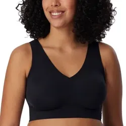 Schiesser BH Invisible Soft Bralette Schwarz 36 Damen