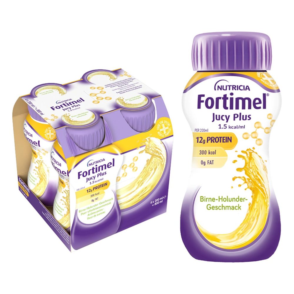 Danone Deutschland GmbH Fortimel Jucy Plus Birne Holunder 18827208