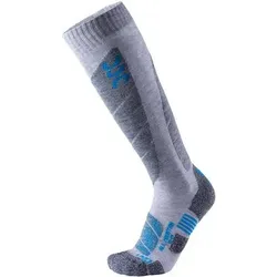 UYN UNLEASH YOUR NATURE Herren Skisocken SKI ALL MOUNTAIN, Größe 42-44 in Grau Grau