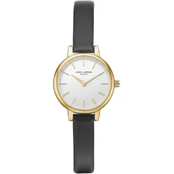 LARS LARSEN - LYKKE - gold schwarz - leder
