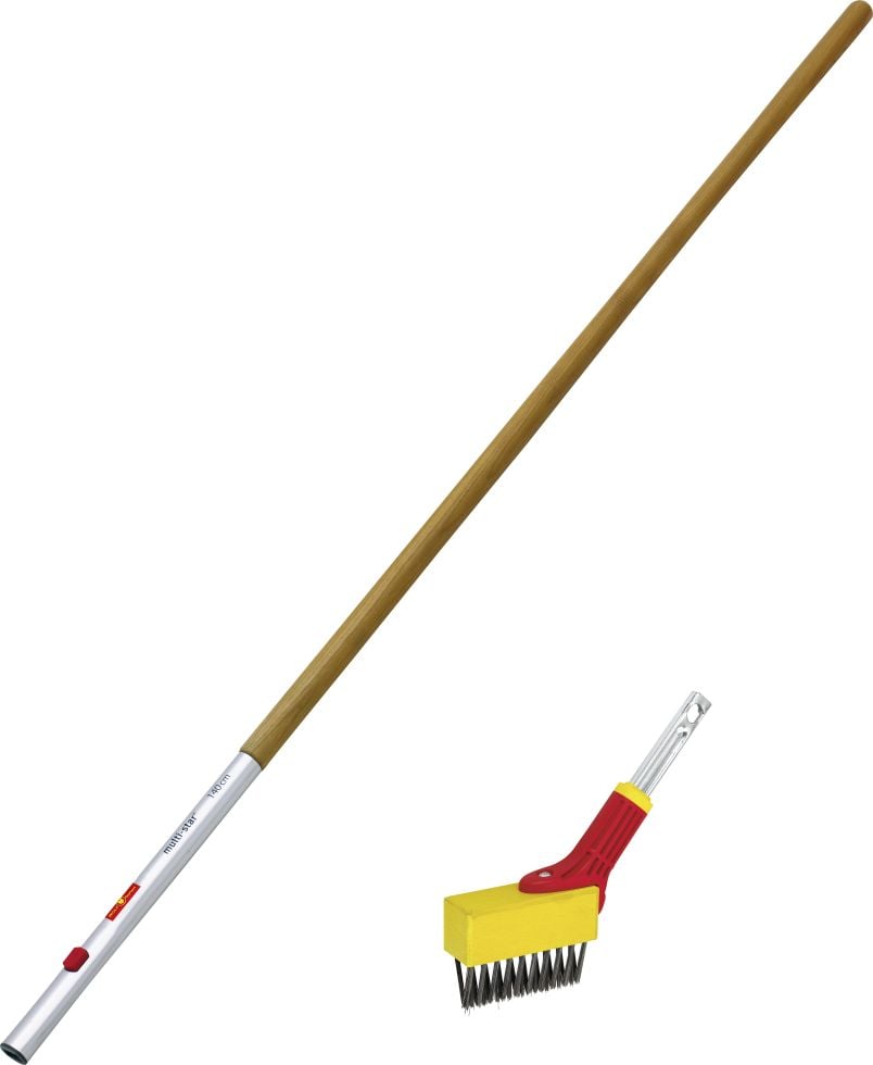 Wolf-Garten Wolf Garten Fugenbürste FB-M+M140 9 cm Arbeitsbreite, inkl. Eschenstiel