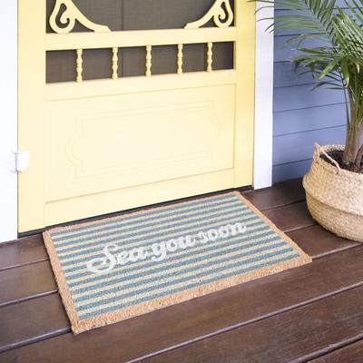 "Balta Rugs Sea You Soon Coastal 18"" x 30"" Doormat - 18"" x 30"""