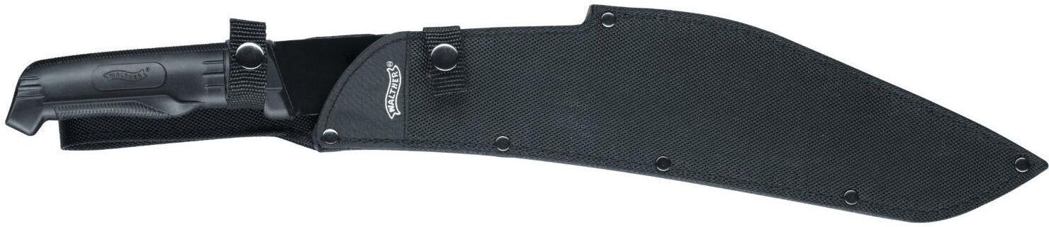 Machete "Walther MachTac 2", schwarz, OutdoormesserL:53cm, Stahl, Machete, L:53cm schwarz Einheitsgröße