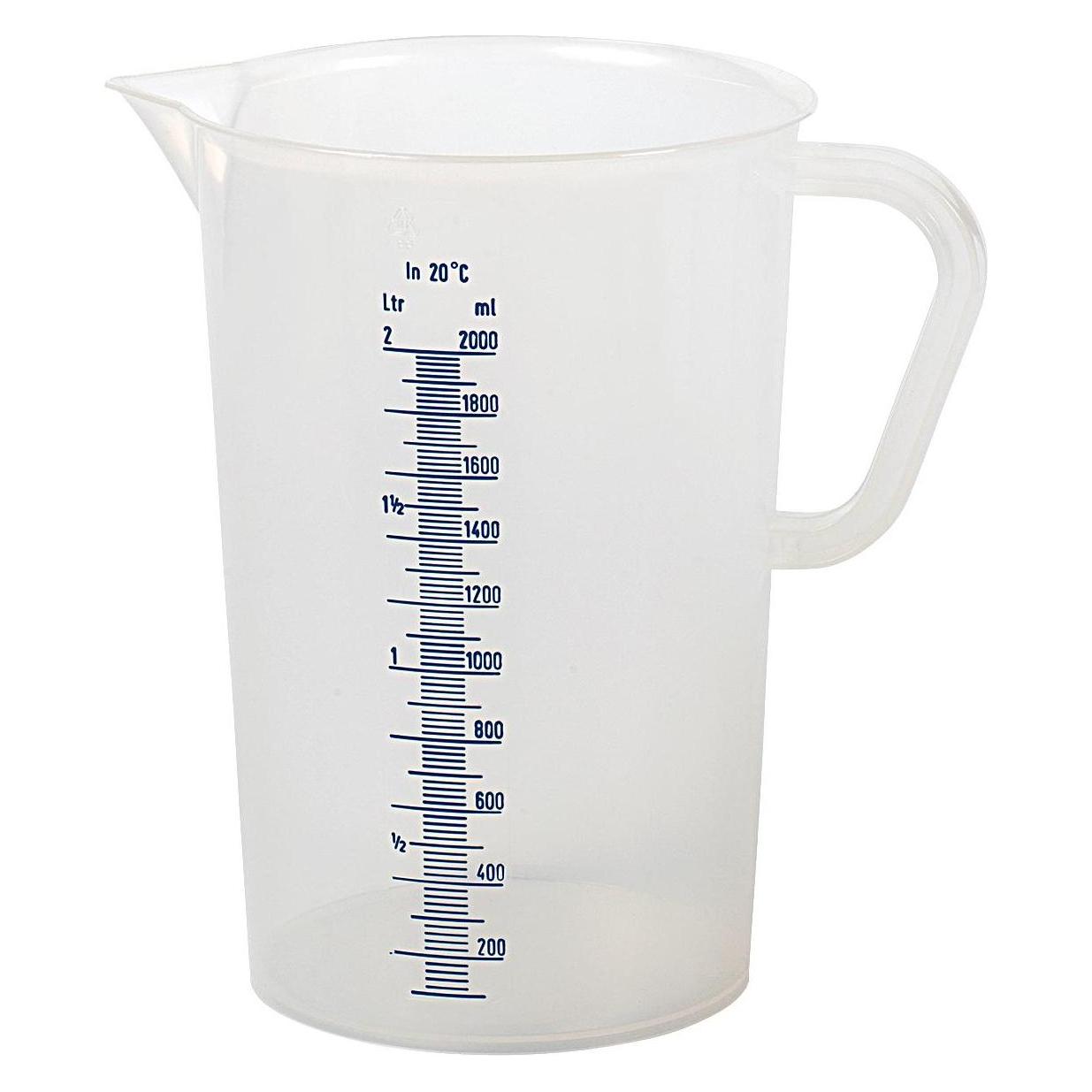 Edco Messbecher 2 l transparent (2000 ml) (443.0814)