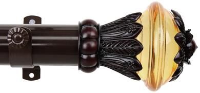 "InStyleDesign Dawna 1.5"" Custom Cut Length Curtain Rod (up to 16')"
