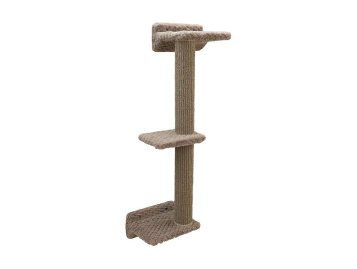 Kratzbaum KERBL Monte Alpi 4-teilig , braun (steinbraun), H:40cm, Kratzbäume, Kratzbaum