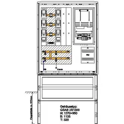 GSAB Elektrotechnik Wandlermessung 400A 22.W400.001