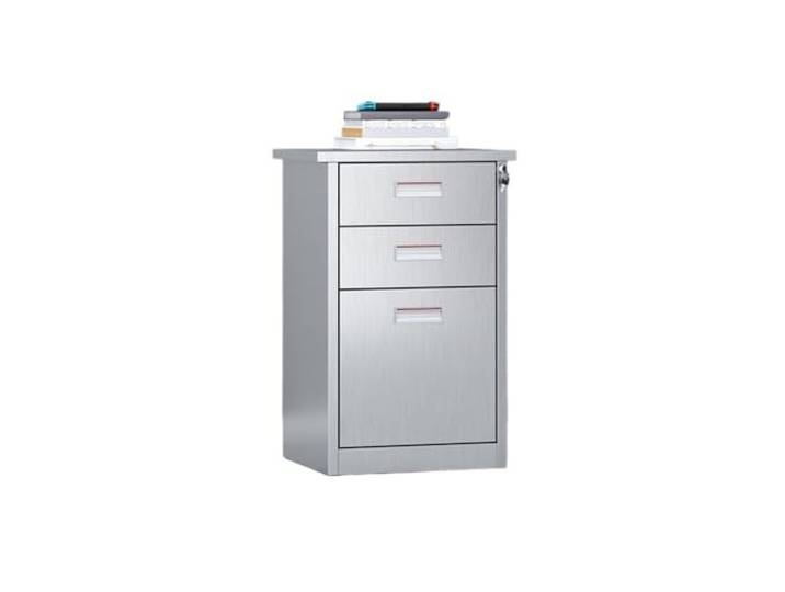 Büroschrank Unter dem Schreibtisch Organizer, Schrank, Büromöbel, Aktenschrank aus Edelstahl 304, kurzer, Aktendatenspeicher, Schubladenschrank