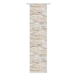 Schmidt Schiebevorhang Walli 60 x 245 cm Polyester Beige