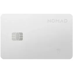 Nomad Tracking Card Pro - Find My (Apple Find My), Tracker, Weiss