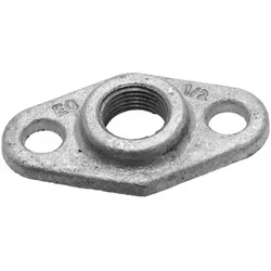 Temperguss Fitting verzinkt Gewindeflansch 1" - Nr. 320
