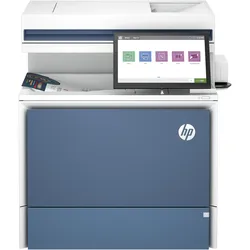 HP Color LaserJet Enterprise Flow MFP 5800zf (Laser, Farbe), Drucker, Mehrfarbig