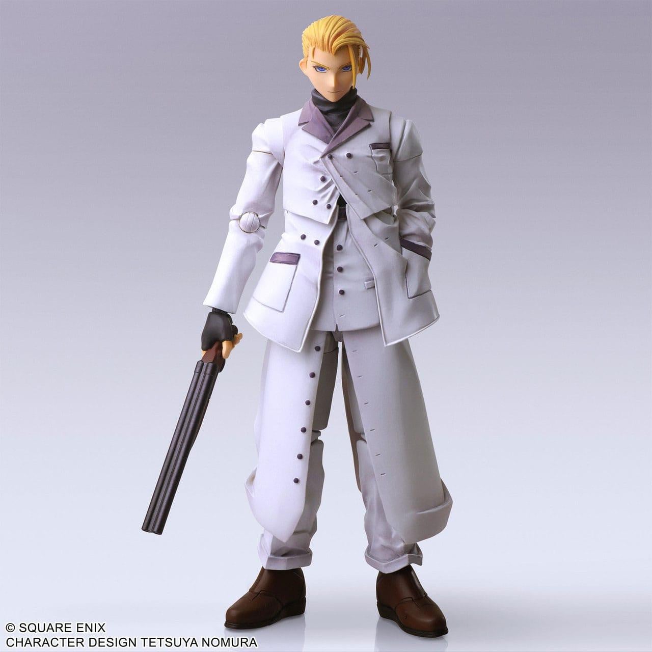 SquareEnix Final Fantasy VII Bring Arts Actiefiguur Rufus Shinra, 15 cm