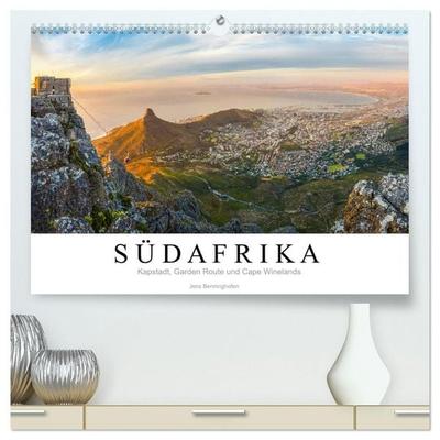 Südafrika: Kapstadt, Garden Route und Cape Winelands (hochwertiger Premium Wandkalender 2027 DIN A2 quer), Kunstdruck in Hochglanz