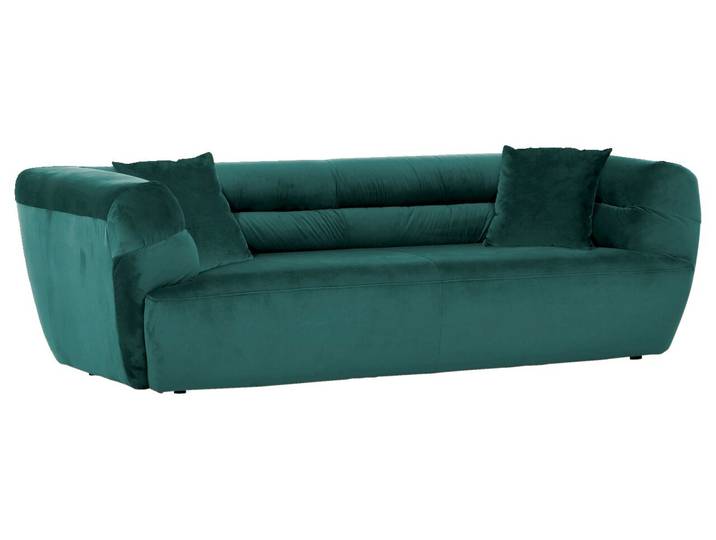 Z2 Big Sofa VOLANO, dunkelgrün, Samt