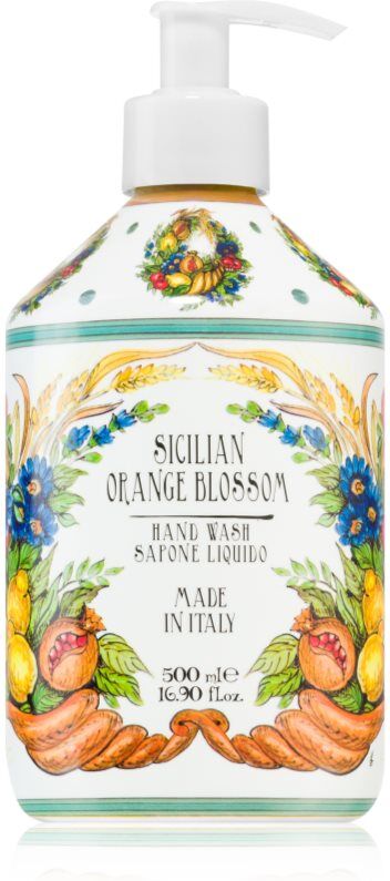 Rudy - Le Maioliche Sicilian Orange Blossom Line liquid hand soap 500 ml