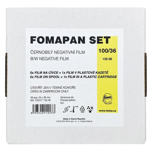 FOMA film pan 100/36 Set 6 filmi + cartrige (V11023)