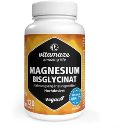 vitamaze MAGNESIUM BISGLYCINAT 120 St Kapseln