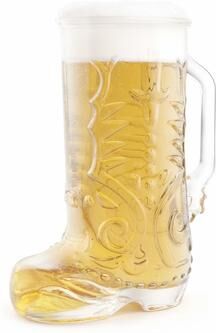 Final Touch Wild West Boot Glass