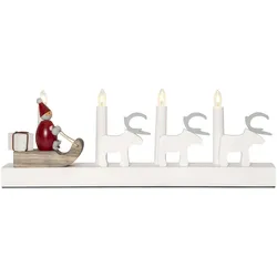 Star Trading, LED Kerzen, Kerzenleuchter RUDOLF