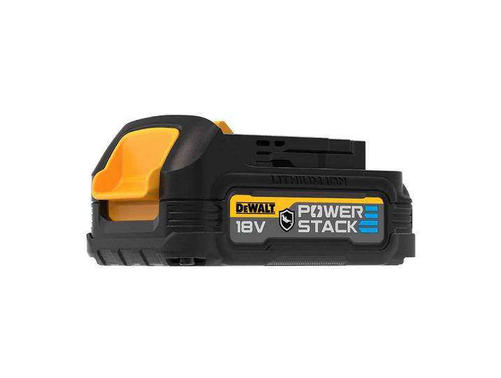 Batterie DEWALT POWERSTACK renforcée XR 18V 1.7Ah Li-Ion - DCBP034G-XJ