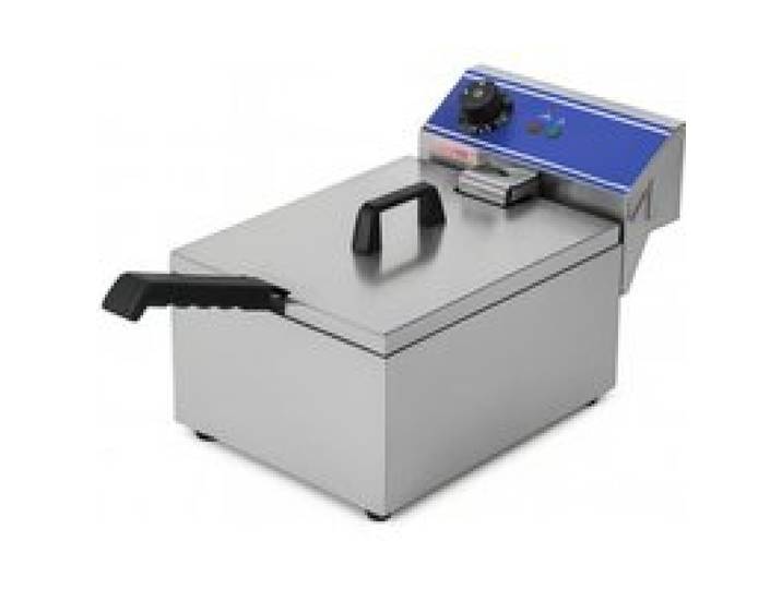Friteuse électrique professionnelle - 11L 3600W - Inox - Thermostat 50-200°C - Panier galvanisé