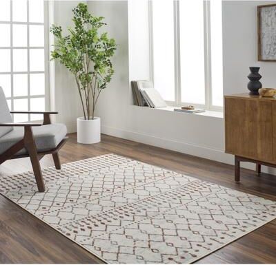Livabliss Joel Mod Black/Ivory Ombre Geometric Striped Area Rug