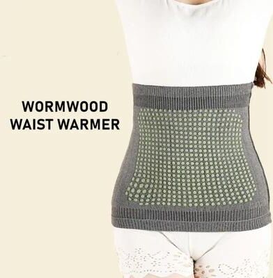 Uplifted Finds Thermal Kidney & Lumbar Recovery System Premium Abdominal Binder & Waist Warmer gray xl