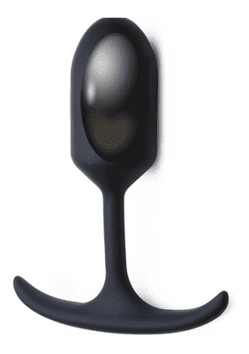 XR Brands Plug Anal Lesté Premium Silicone Weighted - Small